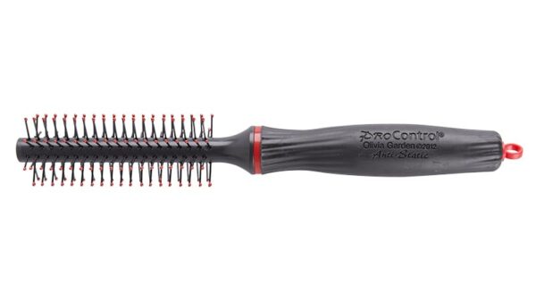 Брашинг Olivia Garden ESSENTIAL BLOWOUT SOFT Double Bristles Silver 10 ID2105 (06290)