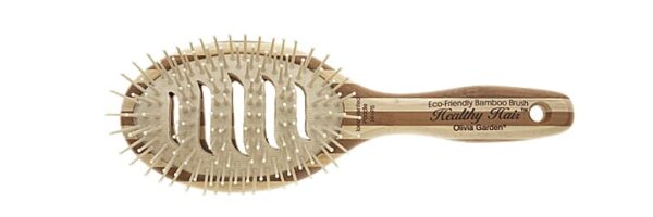 Щётка массажная бамбуковая с ионизацией - 1