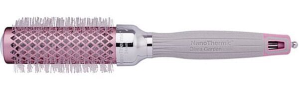 Термобрашинг Ceramic + ion NanoThermic 34мм роз/сер