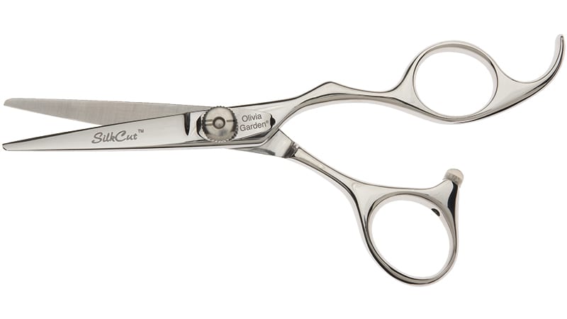 Ножницы для стрижки Olivia Garden Silkcut 575 SH-SC1PC-CL575/570-BOX для левши