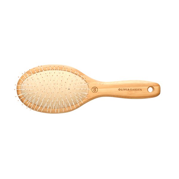 Щетка массажная нейлон Bamboo Touch M ID1032 - 1