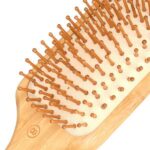 Щетка для волос массажная из бамбука большая ID1011 3