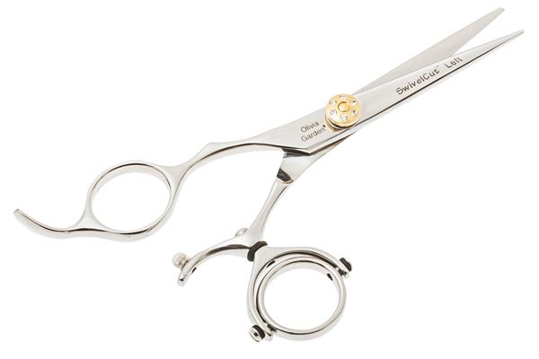 Ножницы для стрижки Olivia Garden SwivelCut 500 для левши SH-SW1PC-CL500-BLP