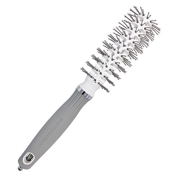 Брашинг EXPERT BLOWOUT VENT Double Bristles White&Grey 20 мм нейлон Серый