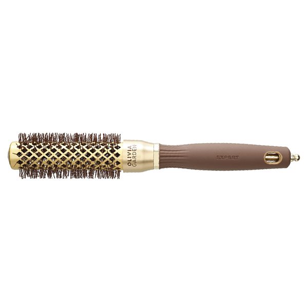 Термобрашинг EXPERT BLOWOUT SHINE Wavy Bristles Gold&Brown 25 мм Коричневый (07339)