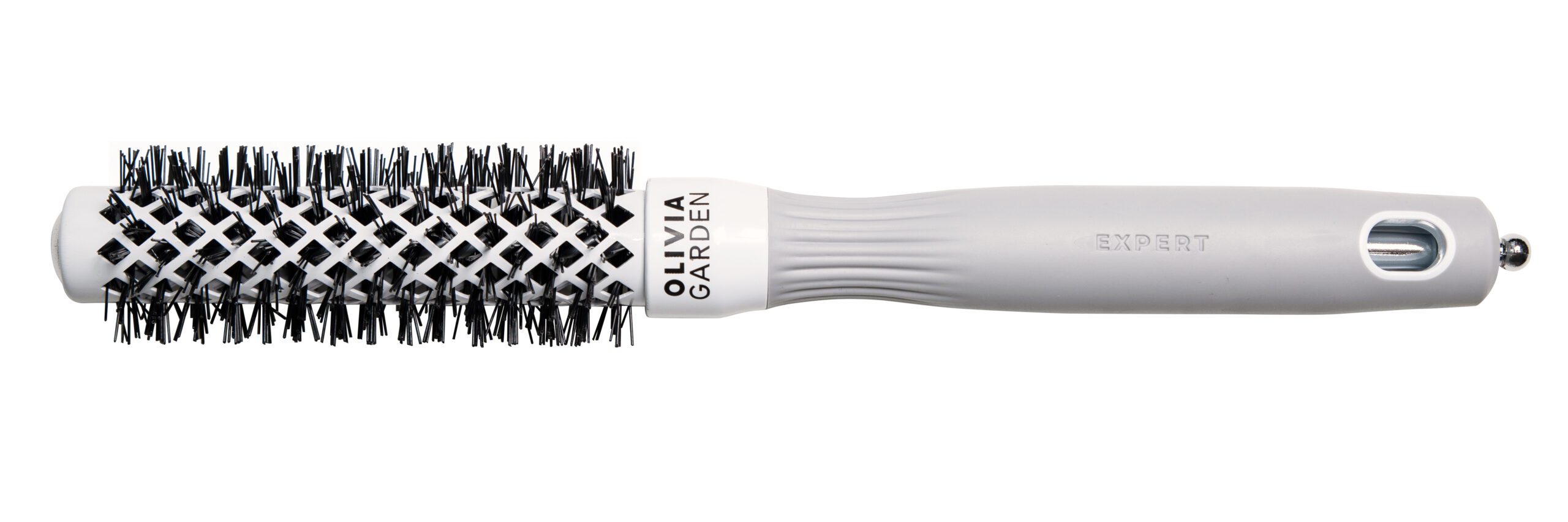 Термобрашинг EXPERT BLOWOUT SHINE White&Grey 35 мм Серый (07263)