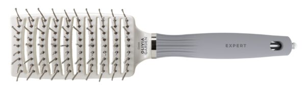 Щетка EXPERT CARE VENT Nylon Bristles White&Grey M Серый (08327)
