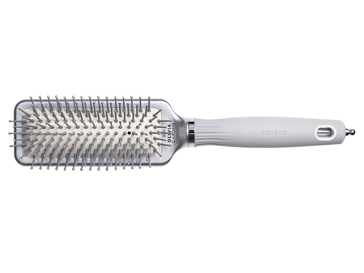 Щетка EXPERT CARE RECTANGULAR Nylon Bristles Silver L Серый (08328)