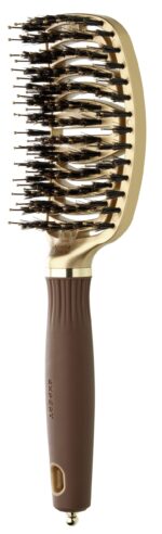 Щетка EXPERT CARE FLEX Boar Bristles Gold&Brown натур.щетина Коричневая (08224) 5