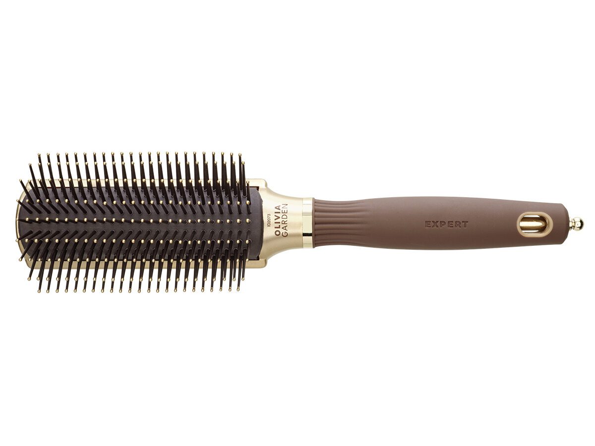 Щетка EXPERT CARE FLEX Boar Bristles Gold&Brown натур.щетина Коричневая (08224)