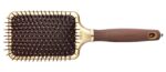 Щетка EXPERT CARE RECTANGULAR Nylon Bristle Gold&Brown L Коричневая (08227)