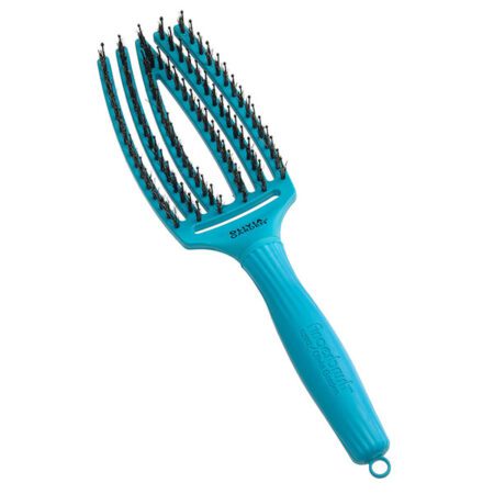 Щетка для укладки Fingerbrush Care Iconic Boar&Nylon BLUE JEANS ID1834