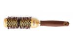 Термобрашинг для волос EXPERT BLOWOUT CURL Wavy Bristles Gold&Brown 35мм ID2064 (07349)