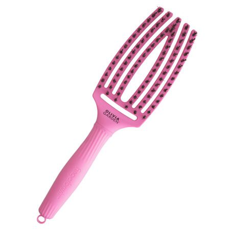 Щетка для укладки Fingerbrush Care Iconic Boar&Nylon Soft Pink ID1845