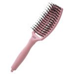 Щетка для укладки Fingerbrush Care Iconic Boar&Nylon Soft Pink ID1845 3