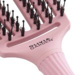 Щетка для укладки Fingerbrush Care Iconic Boar&Nylon Soft Pink ID1845 4