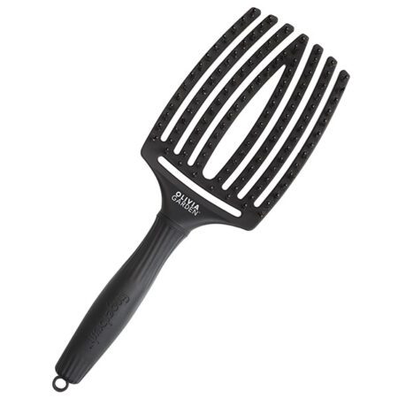 Щетка для волос Olivia Garden Fingerbrush, Care Iconic Boar&Nylon Full, Black, S ID1730